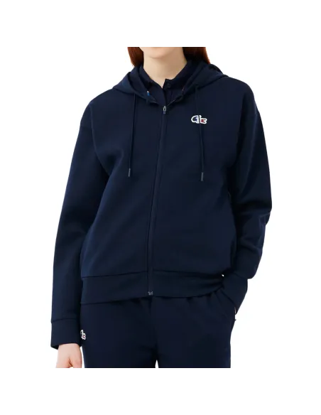 Jacke Lacoste French Team Collection Damen | Ofertas De Padel